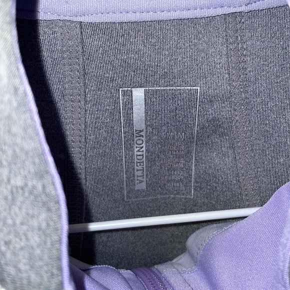 Mondetta grey and silver zip up hoodie size medium like new condition thumb hole - Picture 6 of 6